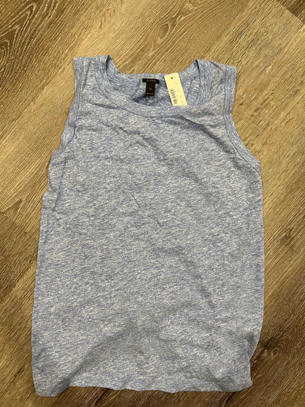 J. Crew Light Heather Blue Tank Top